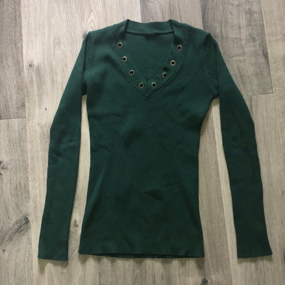 Green Sweater